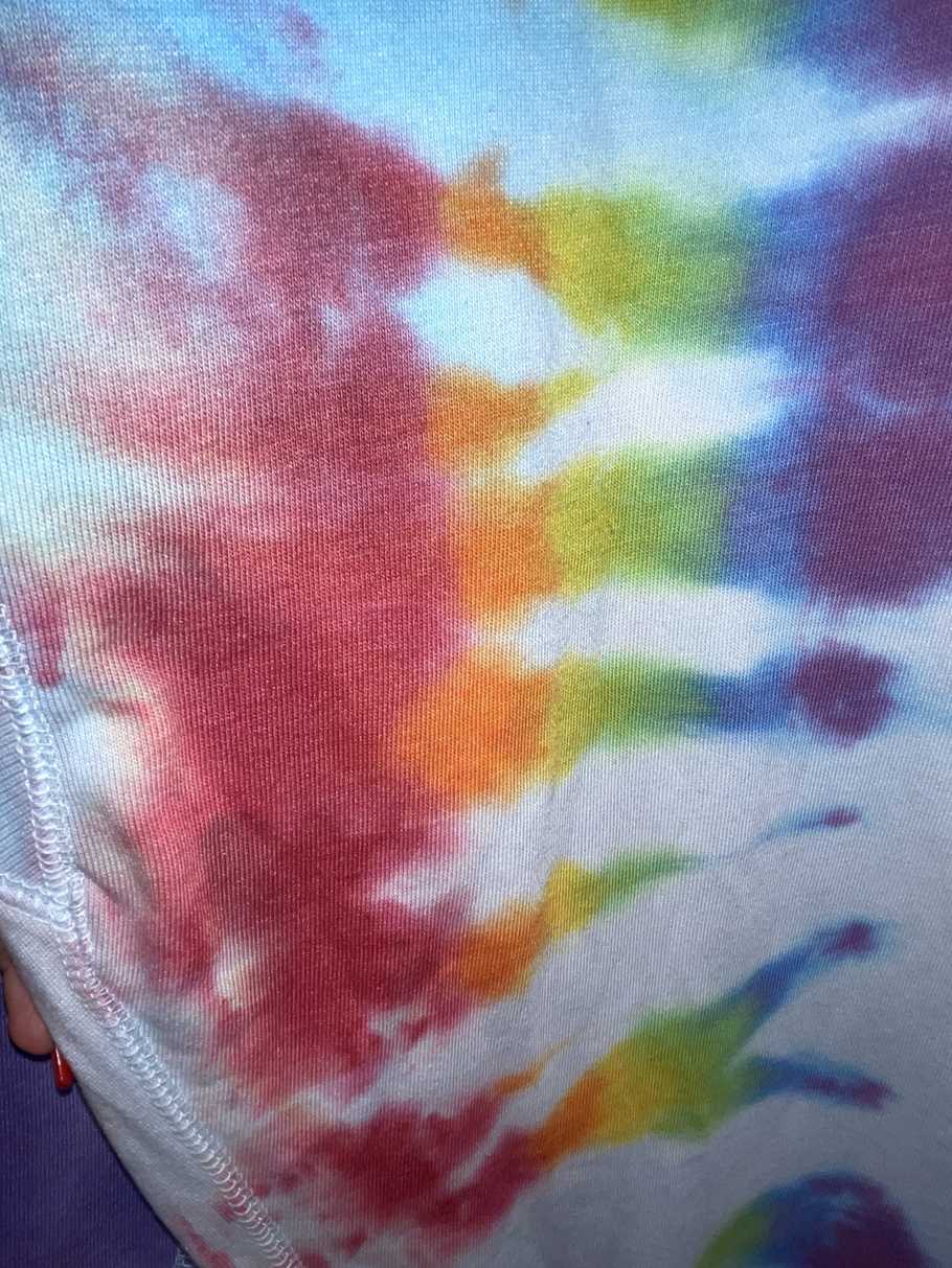 Purple/ rainbow light weight jogger UNISEX XL