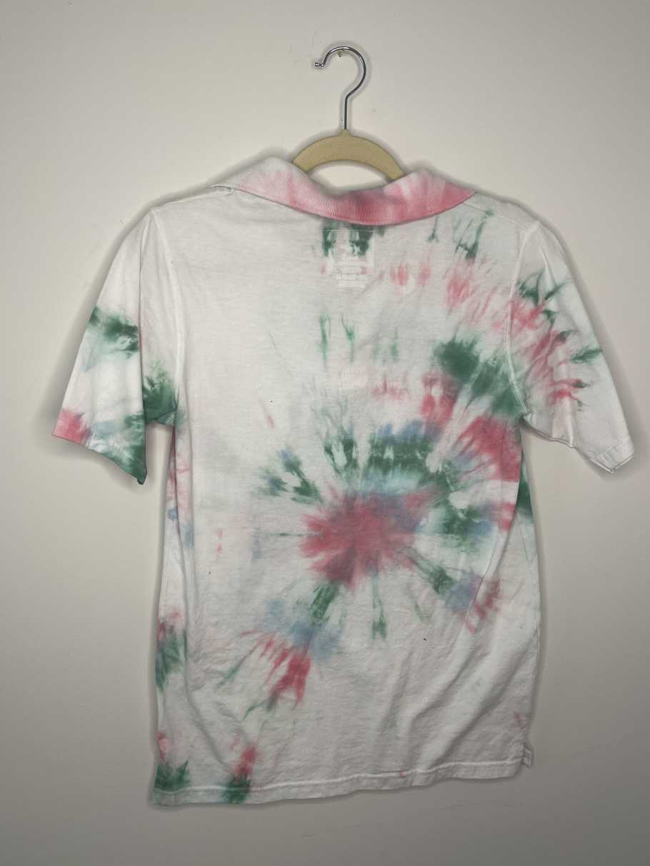 Pastel dancing bear polo