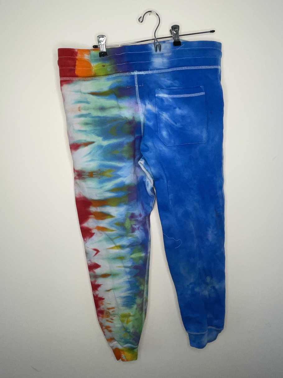 Blue / rainbow jogger UNISEX L