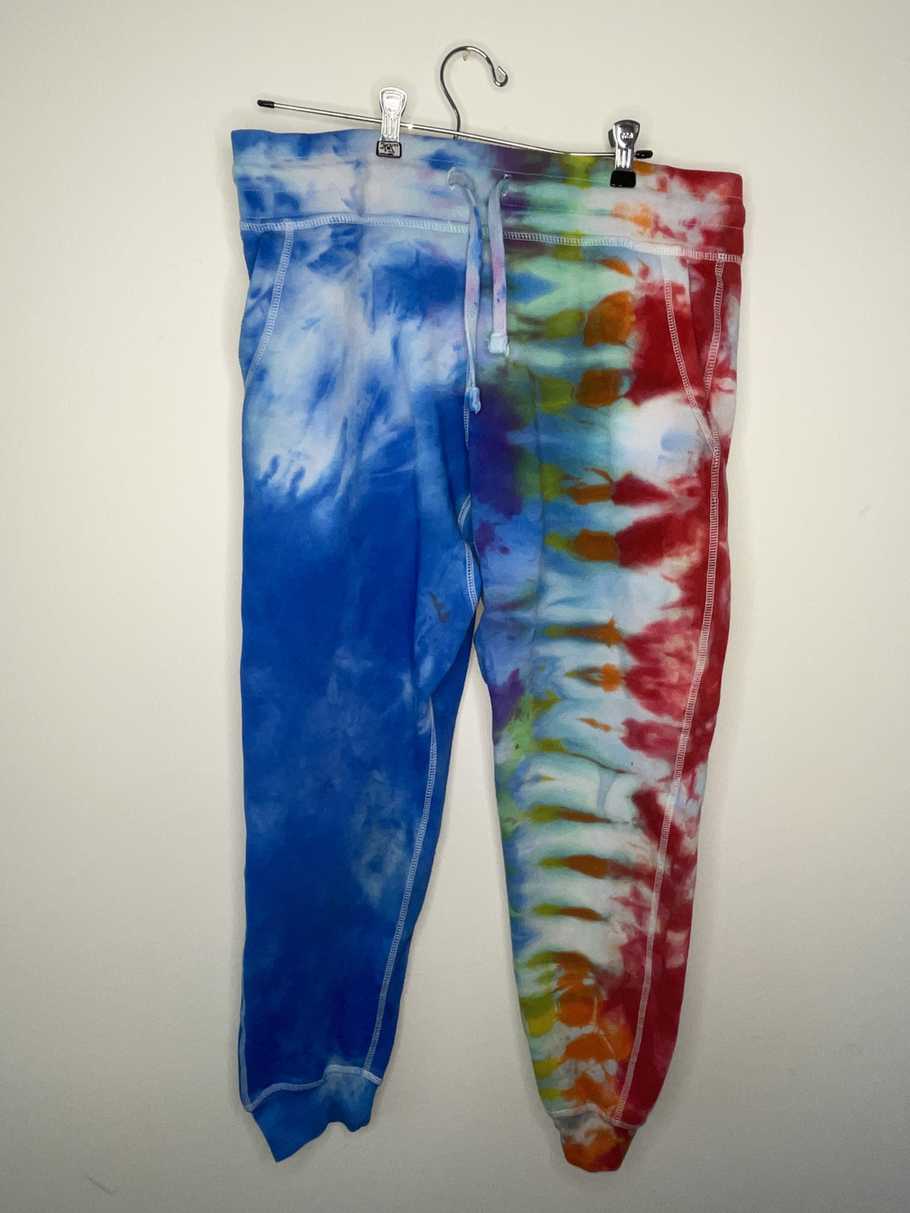 Blue / rainbow jogger UNISEX L